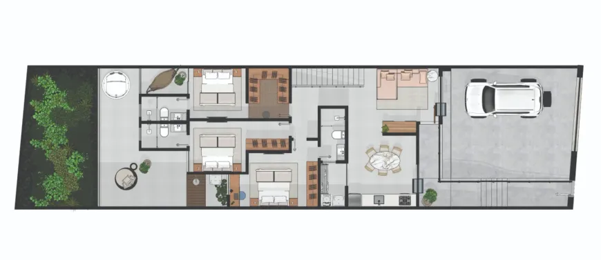 Imagem Casa com 4 Quartos à Venda, 220 m² em Novo Horizonte - Juiz de Fora Imagem Casa com 4 Quartos à Venda, 220 m² em Novo Horizonte - Juiz de Fora