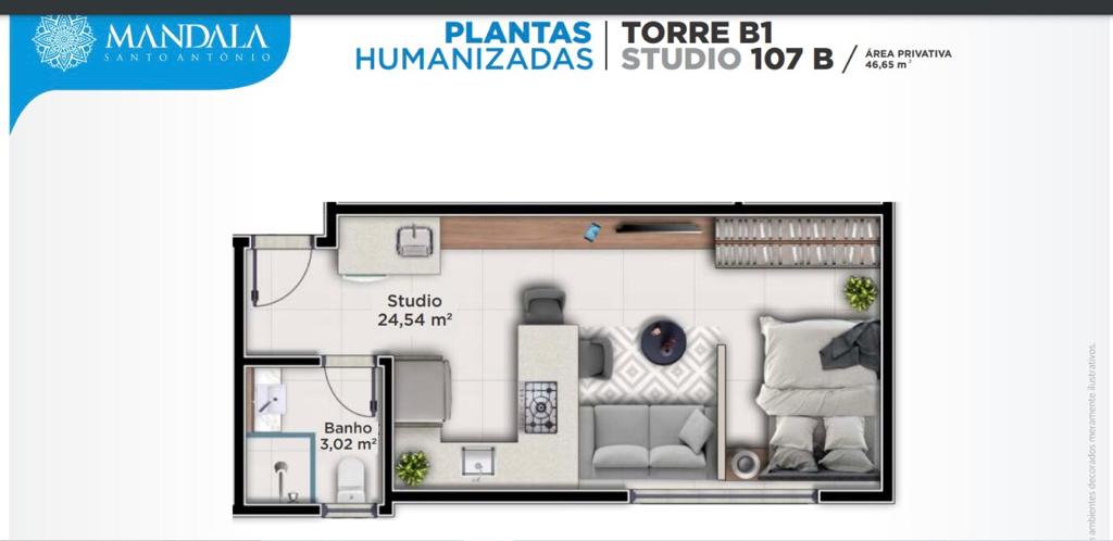 Imagem Studio com 1 Quarto à Venda, Locação ou Temporada, 32 m² em Santo Antônio de Lisboa - Florianópolis Imagem Studio com 1 Quarto à Venda, Locação ou Temporada, 32 m² em Santo Antônio de Lisboa - Florianópolis