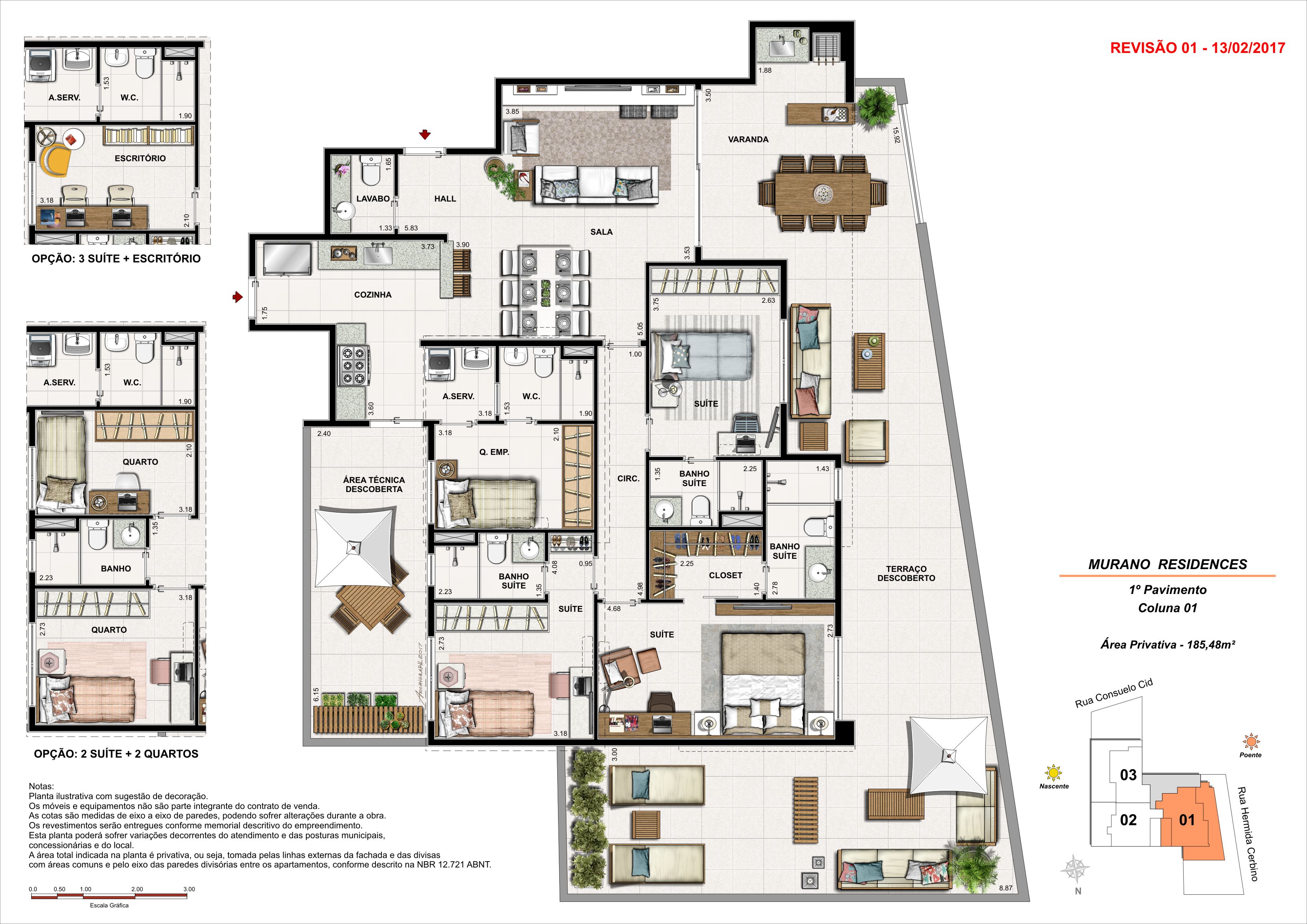 Imagem Apartamento com 3 Quartos à Venda, 96 m² em Alvarez - Nova Iguaçu Imagem Apartamento com 3 Quartos à Venda, 96 m² em Alvarez - Nova Iguaçu