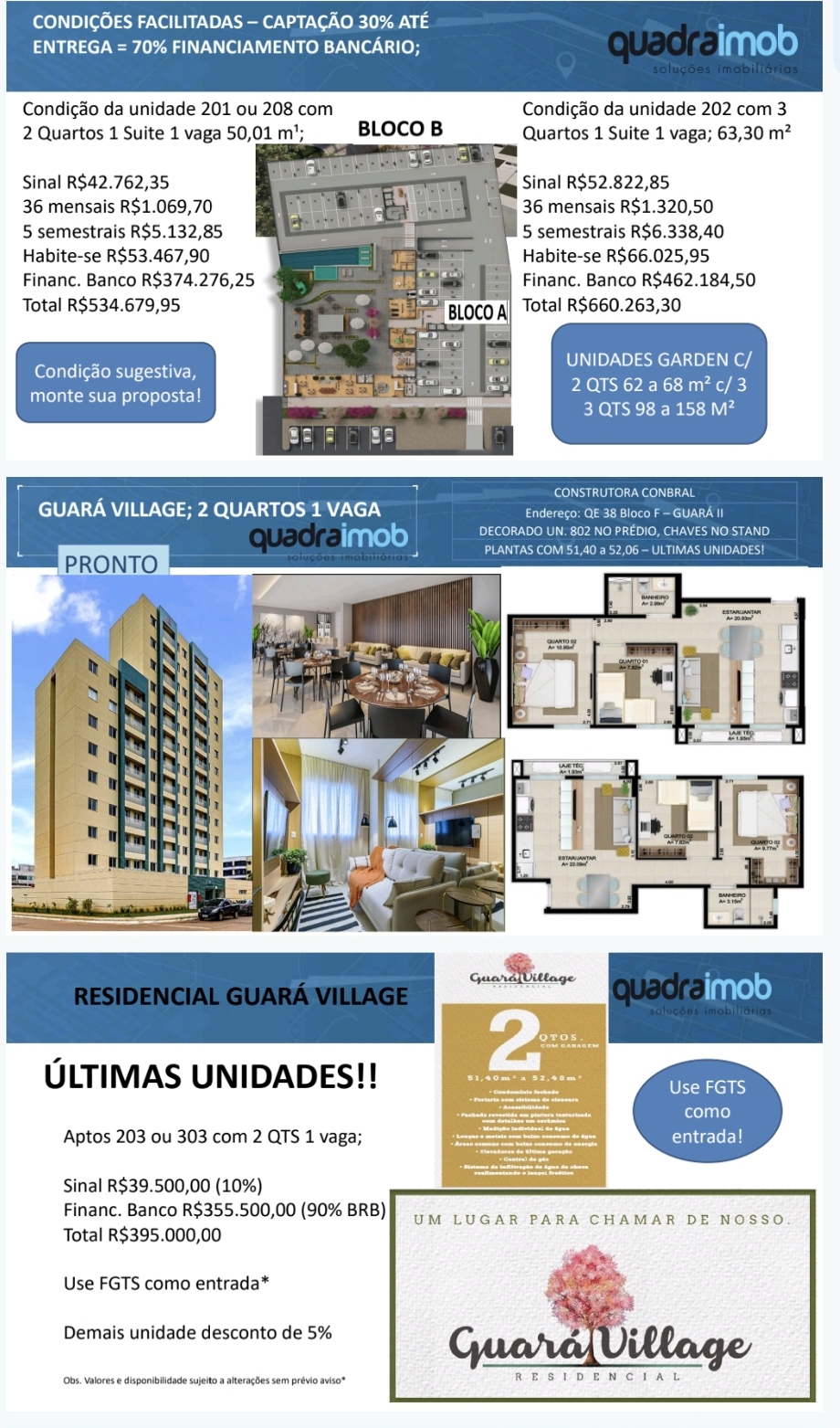Imagem Apartamento com 1 Quarto à Venda, 30 m²em Sul (Águas Claras) - Brasília Imagem Apartamento com 1 Quarto à Venda, 30 m²em Sul (Águas Claras) - Brasília