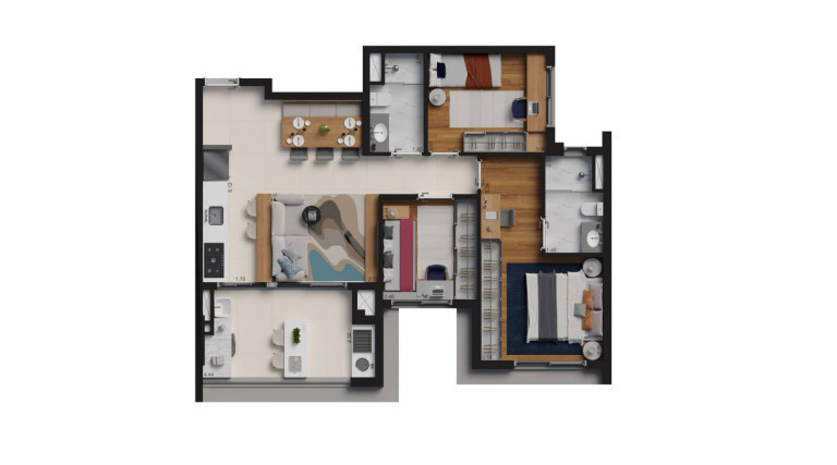 Imagem Apartamento com 3 Quartos à Venda, em Vila Mariana - São Paulo Imagem Apartamento com 3 Quartos à Venda, em Vila Mariana - São Paulo