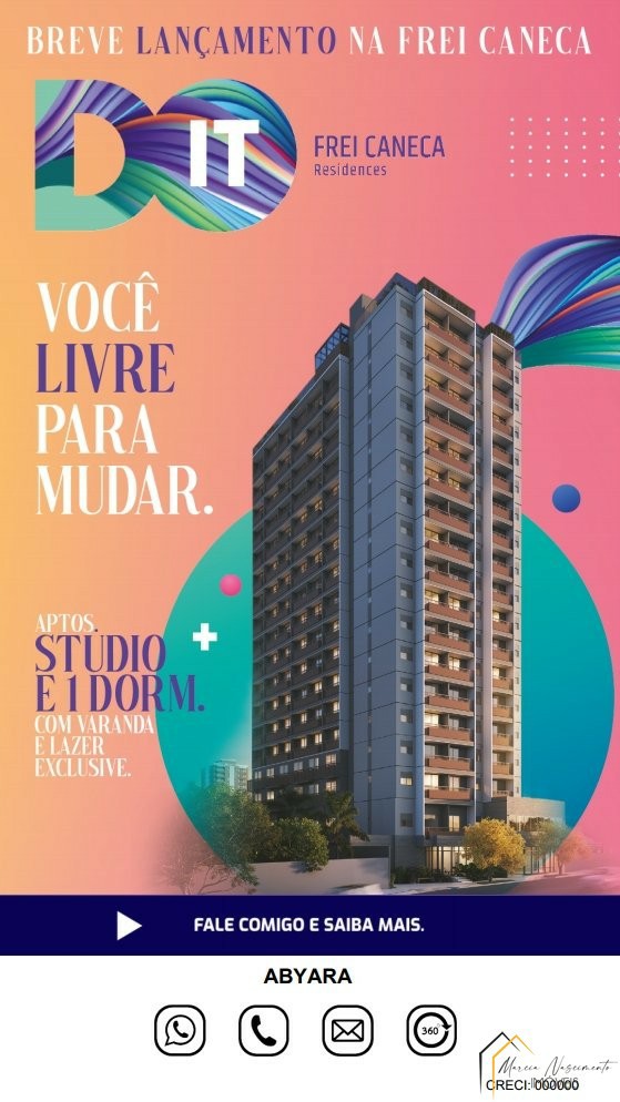 Imagem Apartamento com 1 Quarto à Venda, 28 m²em Vila São Pedro - Santo André