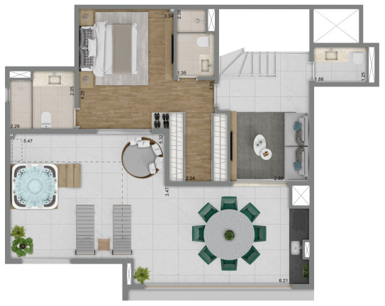 Imagem Apartamento com 2 Quartos à Venda, 71 m² em Vila Albertina - São Paulo