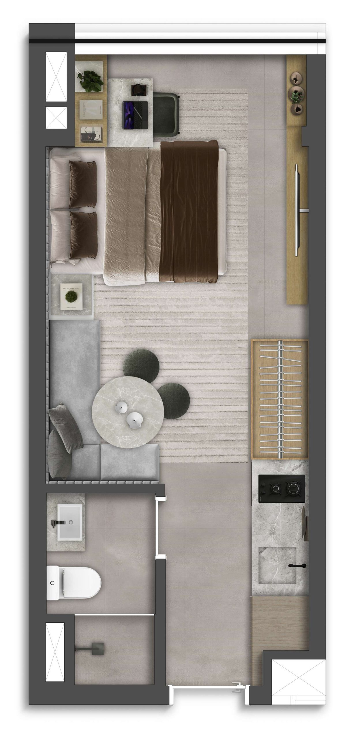 Imagem Apartamento com 1 Quarto à Venda, 22 m² em Bela Vista - São Paulo Imagem Apartamento com 1 Quarto à Venda, 22 m² em Bela Vista - São Paulo