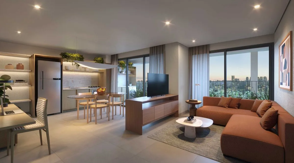 Imagem Apartamento com 1 Quarto à Venda, 63 m²em Campo Belo - São Paulo