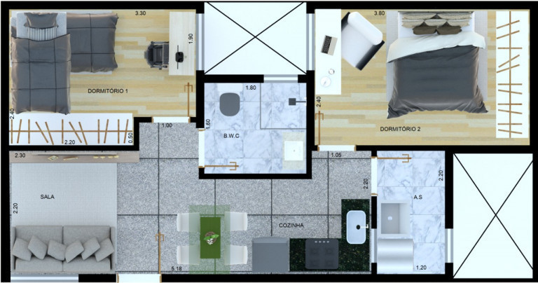 Imagem Apartamento com 2 Quartos à Venda, em Jardim Norma - São Paulo Imagem Apartamento com 2 Quartos à Venda, em Jardim Norma - São Paulo