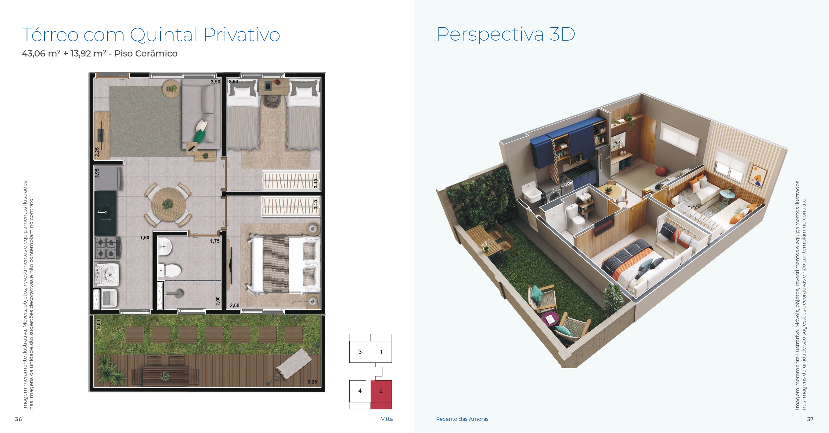 Imagem Apartamento com 2 Quartos à Venda, 43 m²em Jardim José Figueira - Ribeirão Preto
