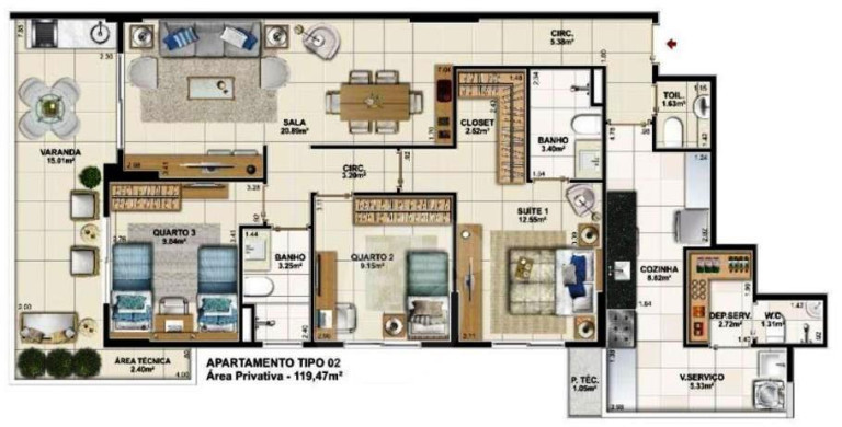 Imagem Apartamento com 2 Quartos à Venda, em Icaraí - Niterói Imagem Apartamento com 2 Quartos à Venda, em Icaraí - Niterói