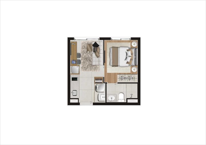 Imagem Kitnet com 1 Quarto à Venda, 24 m² em Vila Mariana - São Paulo
