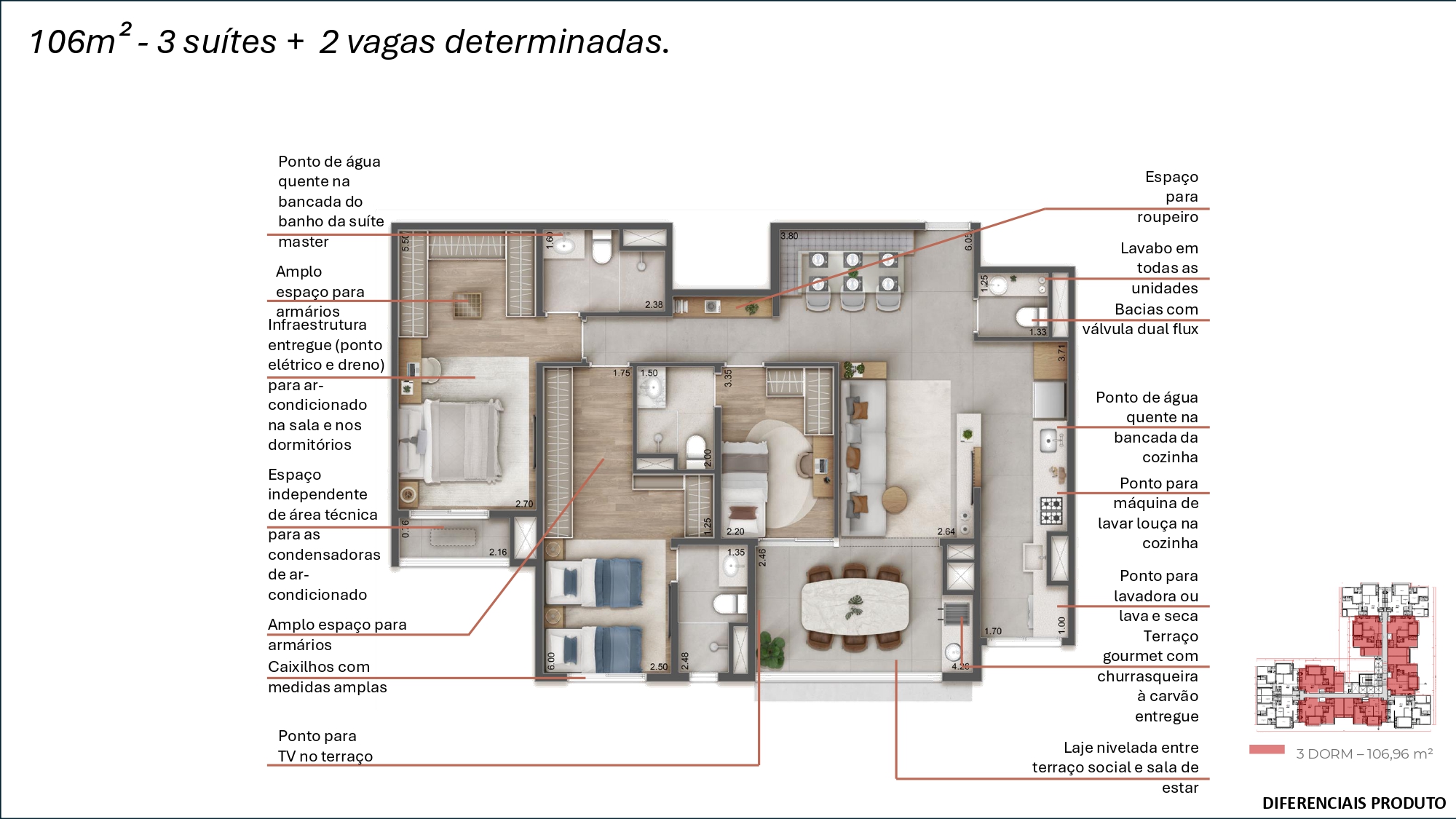 Imagem Apartamento com 3 Quartos à Venda, 106 m²em Vila Paulicéia - São Paulo