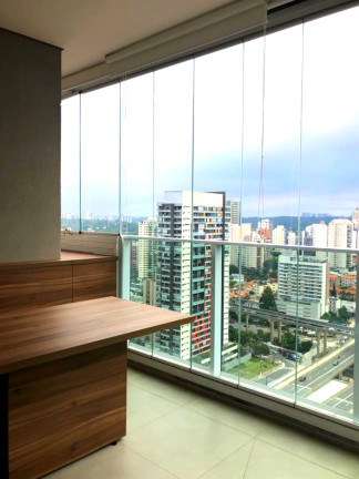 Imagem Apartamento com 1 Quarto para Alugar, 37 m²em Cidade Monções - São Paulo