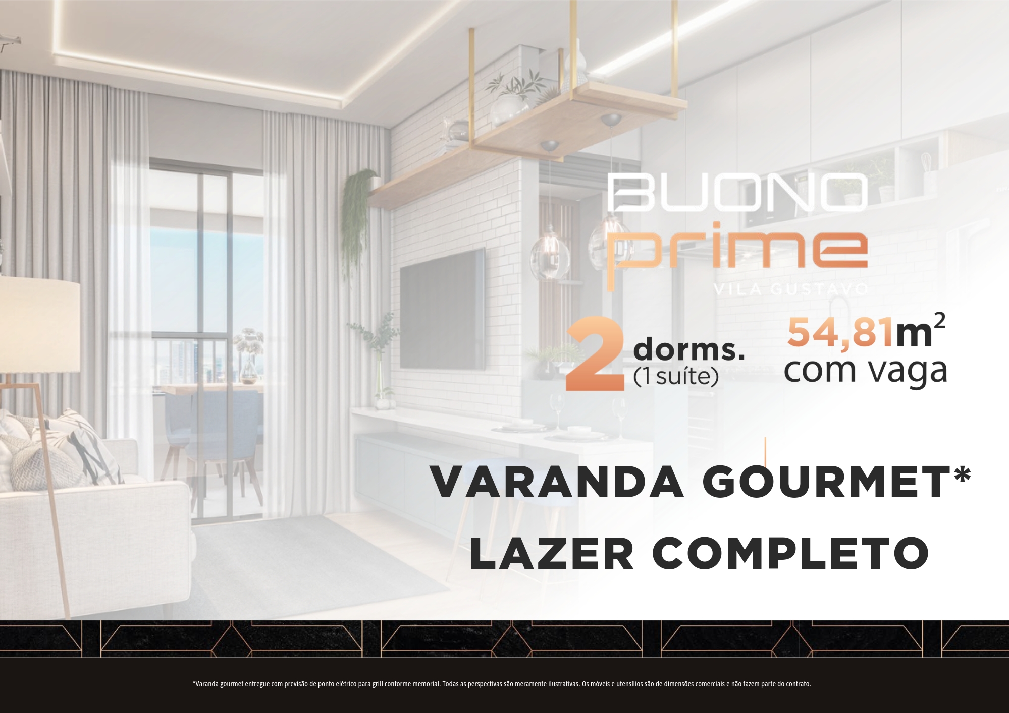 Imagem Apartamento com 2 Quartos à Venda, 55 m²em Vila Constança - São Paulo