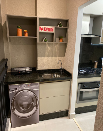 Apartamento com 2 Quartos à Venda, 43 m² em Jardim Três Irmãos - Taboão da Serra