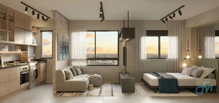 Imagem Imóvel com 1 Quarto à Venda, 33 m² em Vila Mogilar - Mogi Das Cruzes