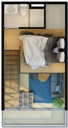 Imagem Studio com 1 Quarto à Venda, 34 m² em Vila Madalena - São Paulo Imagem Studio com 1 Quarto à Venda, 34 m² em Vila Madalena - São Paulo