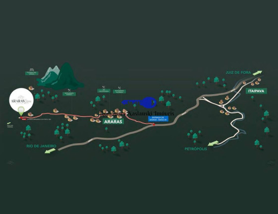 Imagem Terreno em Condomínio à Venda, 2.000 m² em Araras - Petrópolis Imagem Terreno em Condomínio à Venda, 2.000 m² em Araras - Petrópolis