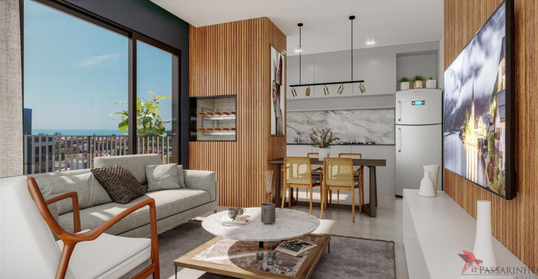 Imagem Apartamento com 2 Quartos à Venda, 62 m² em Praia Da Cal - Torres