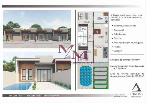 Imagem Casa com 2 Quartos à Venda, 90 m² em Balneário Primavera - Pontal Do Paraná Imagem Casa com 2 Quartos à Venda, 90 m² em Balneário Primavera - Pontal Do Paraná