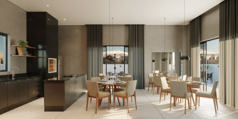 Imagem Apartamento com 1 Quarto à Venda, 31 m² em Centro - Curitiba