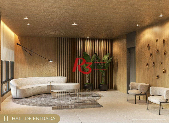 Imagem Apartamento com 3 Quartos à Venda, 89 m² em Marapé - Santos