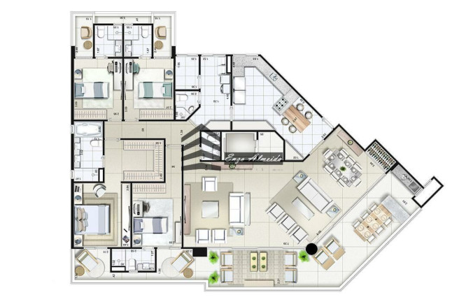 Imagem Apartamento com 4 Quartos à Venda, 521 m² em Centro - São Bernardo Do Campo Imagem Apartamento com 4 Quartos à Venda, 521 m² em Centro - São Bernardo Do Campo