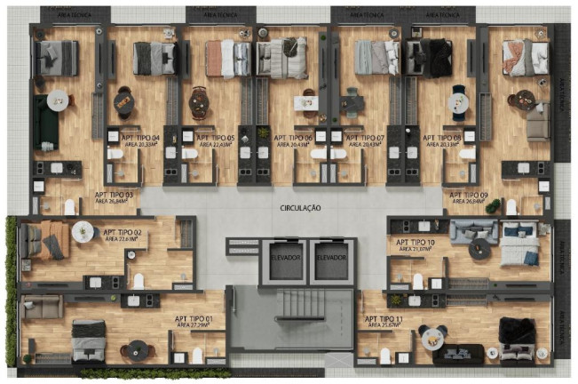 Imagem Apartamento com 1 Quarto à Venda, 26 m² em Cabo Branco - João Pessoa Imagem Apartamento com 1 Quarto à Venda, 26 m² em Cabo Branco - João Pessoa