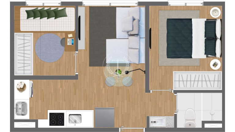 Imagem Apartamento com 2 Quartos à Venda, 32 m² em Jardim Lajeado - São Paulo Imagem Apartamento com 2 Quartos à Venda, 32 m² em Jardim Lajeado - São Paulo