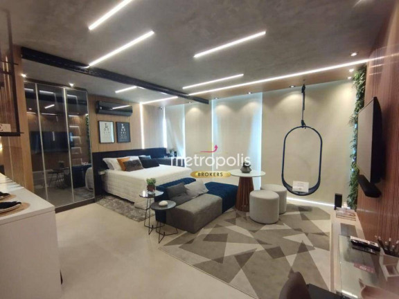 Studio com 1 Quarto à Venda, 41 m² em Centro - São Caetano Do Sul