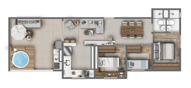 Imagem Cobertura com 3 Quartos à Venda, 79 m² em Vila Carmosina - São Paulo Imagem Cobertura com 3 Quartos à Venda, 79 m² em Vila Carmosina - São Paulo