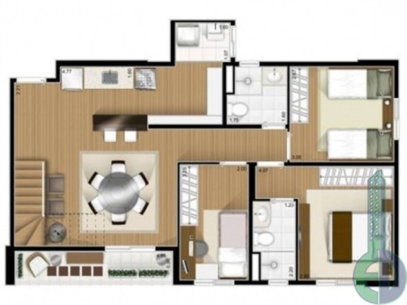 Imagem Apartamento com 4 Quartos à Venda, 240 m² em Santa Paula - São Caetano Do Sul Imagem Apartamento com 4 Quartos à Venda, 240 m² em Santa Paula - São Caetano Do Sul