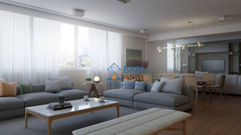 Apartamento com 3 Quartos à Venda, 212 m² em Higienópolis - São Paulo
