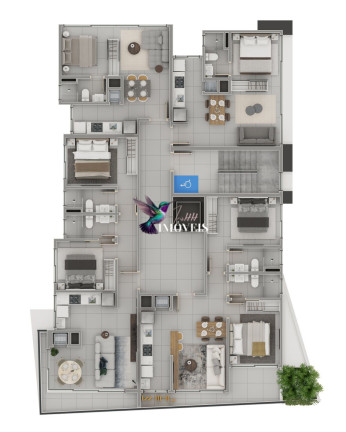 Imagem Apartamento com 2 Quartos à Venda, 67 m² em Centro - Torres Imagem Apartamento com 2 Quartos à Venda, 67 m² em Centro - Torres