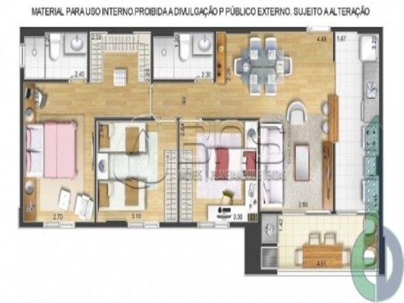 Foto do imóvel Apartamento com 2 Quartos à Venda, 66 m² em Santa Maria - São Caetano Do Sul