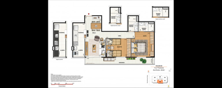 Imagem Imóvel com 2 Quartos à Venda, 67 m² em Tijuca - Rio De Janeiro