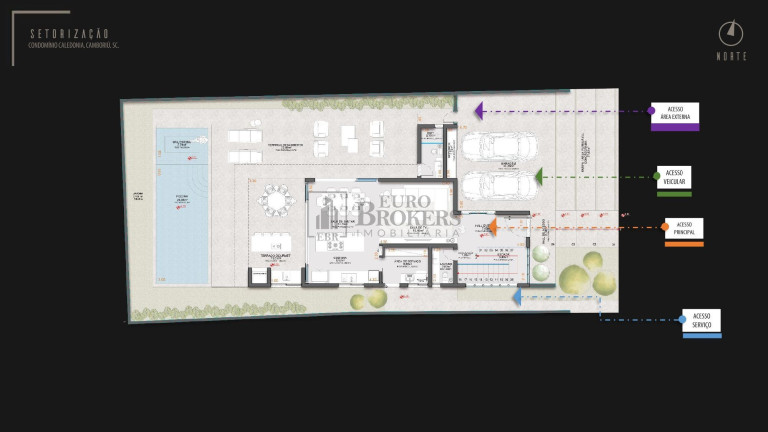 Imagem Casa de Condomínio com 3 Quartos à Venda, 329 m² em Santa Regina - Camboriú