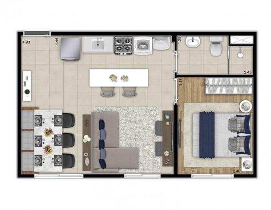 Imagem Apartamento com 2 Quartos à Venda, 35 m² em Pirituba - São Paulo Imagem Apartamento com 2 Quartos à Venda, 35 m² em Pirituba - São Paulo
