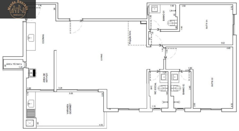 Imagem Apartamento com 3 Quartos à Venda, 104 m² em Centro - São Caetano Do Sul Imagem Apartamento com 3 Quartos à Venda, 104 m² em Centro - São Caetano Do Sul