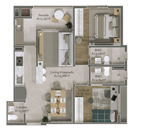 Imagem Apartamento com 2 Quartos à Venda, 69 m² em Morretes - Itapema Imagem Apartamento com 2 Quartos à Venda, 69 m² em Morretes - Itapema