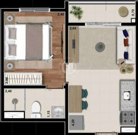 Imagem Apartamento com 1 Quarto à Venda, 25 m² em Saúde - São Paulo Imagem Apartamento com 1 Quarto à Venda, 25 m² em Saúde - São Paulo