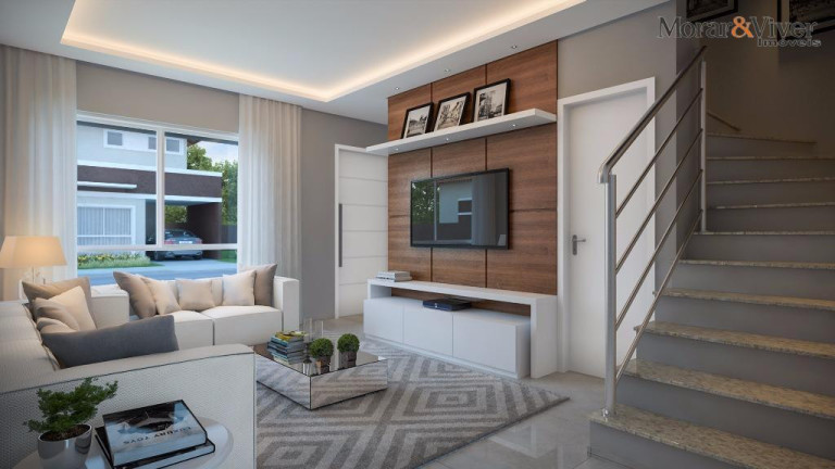 Imagem Casa com 3 Quartos à Venda, 117 m² em Campo Comprido - Curitiba Imagem Casa com 3 Quartos à Venda, 117 m² em Campo Comprido - Curitiba