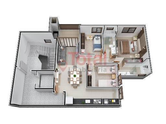 Imagem Apartamento com 3 Quartos à Venda, 79 m² em Iguaçu - Ipatinga