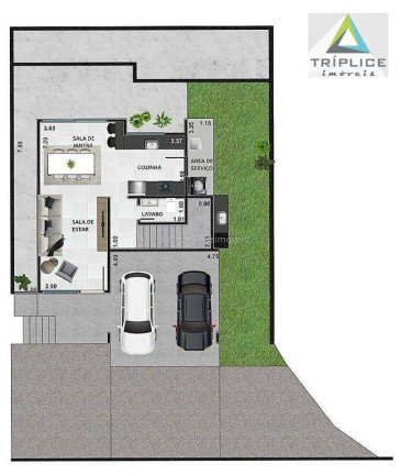 Imagem Casa com 3 Quartos à Venda, 140 m² em Novo Horizonte - Juiz De Fora Imagem Casa com 3 Quartos à Venda, 140 m² em Novo Horizonte - Juiz De Fora