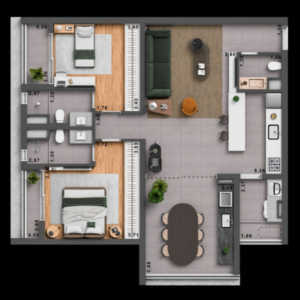 Imagem Studio com 1 Quarto à Venda, 23 m² em Pinheiros - São Paulo