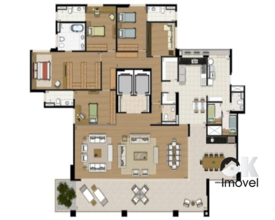 Imagem Apartamento com 5 Quartos à Venda, 352 m² em Pinheiros - São Paulo