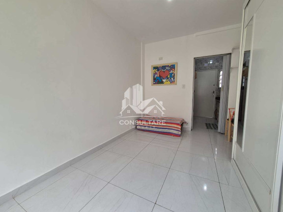Imagem Kitnet com 1 Quarto à Venda, 28 m² em José Menino - Santos Imagem Kitnet com 1 Quarto à Venda, 28 m² em José Menino - Santos