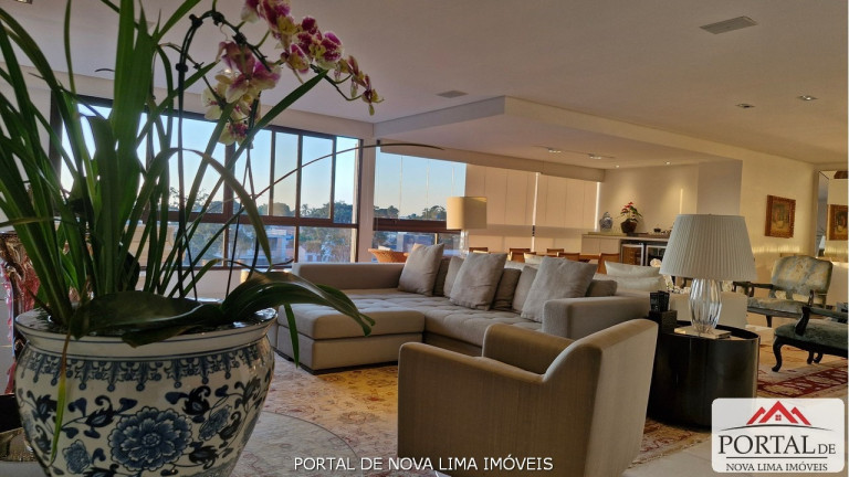 Imagem Apartamento com 4 Quartos à Venda, 310 m² em Belvedere - Belo Horizonte