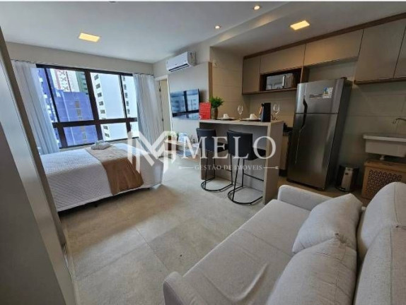 Apartamento com 1 Quarto à Venda, 24 m² em Boa Viagem - Recife