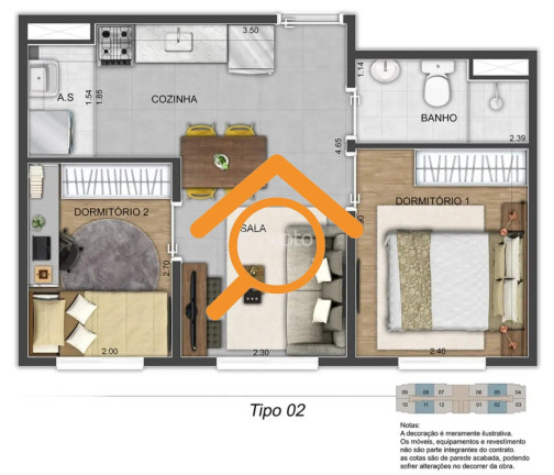 Imagem Imóvel com 1 Quarto à Venda, 35 m² em Interlagos - São Paulo Imagem Imóvel com 1 Quarto à Venda, 35 m² em Interlagos - São Paulo