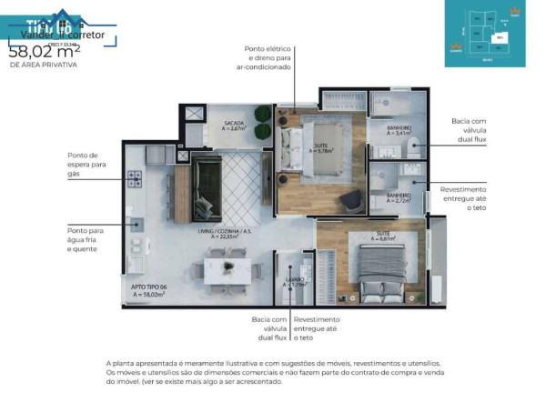 Imagem Imóvel com 2 Quartos à Venda, 69 m² em Morretes Imagem Imóvel com 2 Quartos à Venda, 69 m² em Morretes