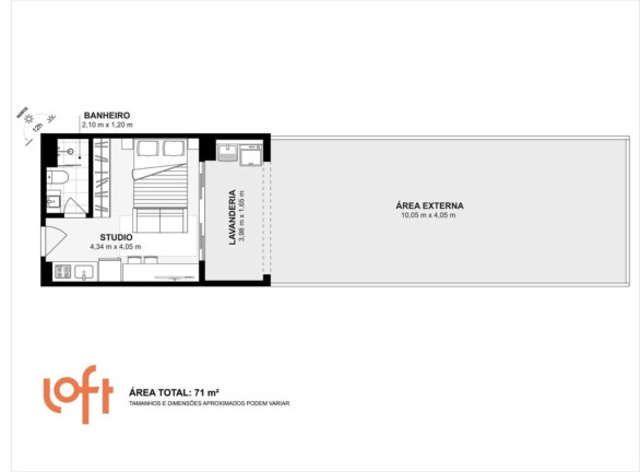 Imagem Apartamento com 1 Quarto à Venda, 69 m² em Campo Belo - São Paulo